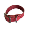 PLAIN LEATHER DOG COLLAR