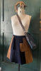 Suede Wrap Skirt