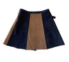 Suede Wrap Skirt