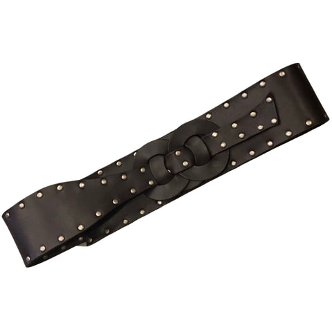 Circle belt, studded