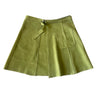 Suede Wrap Skirt