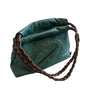 B55♻️ braided handle shoulder bag