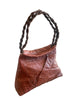 B55♻️ braided handle shoulder bag