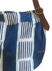 B52 Two buckle bucket in canvas & indigo