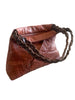 B55♻️ braided handle shoulder bag