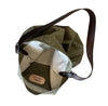 B52 Two buckle bucket in canvas