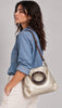 B42 Oval handle Tri-tote