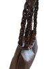 B55 Braided handle shoulder bag