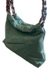 B55♻️ braided handle shoulder bag