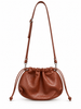 B02 drawstring  crossbody clutch