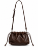 B02 drawstring  crossbody clutch