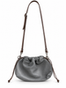 B02 drawstring  crossbody clutch