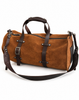 UB05a Treaded suede & latigo duffle