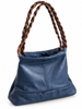 B55♻️ braided handle shoulder bag