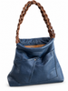 B55♻️ braided handle shoulder bag