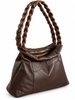 B55♻️ braided handle shoulder bag