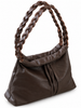 B55♻️ braided handle shoulder bag