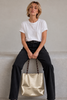 B27 studded strap tote