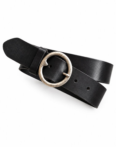 ROUND BUCKLE BELT