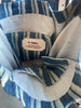 B52 Two buckle bucket in canvas & indigo