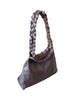 B55 Braided handle shoulder bag