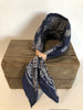 Leather cinch for bandannas