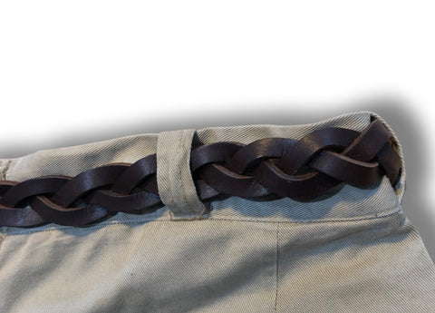 Braided 1” belt