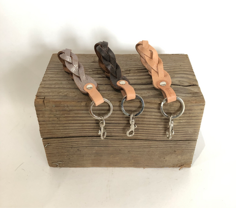 Braided key chain