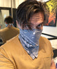 Leather cinch for bandannas