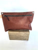 Medium leather zip portfolio