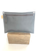 Medium leather zip portfolio