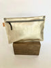 Medium leather zip portfolio